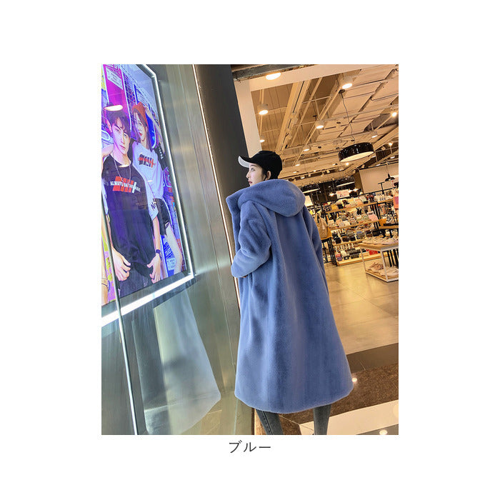 バックヤードファミリー BACKYARD FAMILY ファーコート pmycoat10 (ブラック) ブラック