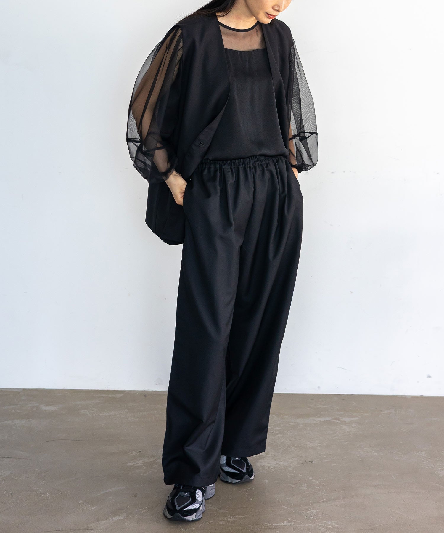 ノールール ノーライン No Rule No Line オーバーサイズベスト (ASHBROWN) ASHBROWN