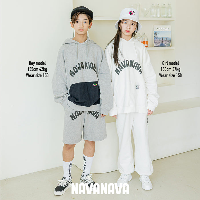 NAVANAVA Velcro Sweat Hoodie