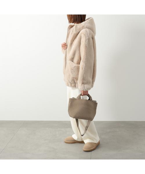 NAGHEDI ハンドバッグ St Barths Small SN03012LD ネオプレン (Ecru/ライトベージュ) Ecru/ライトベージュ