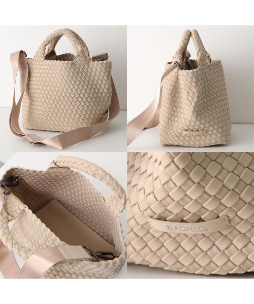 NAGHEDI ハンドバッグ St Barths Small SN03012LD ネオプレン (Ecru/ライトベージュ) Ecru/ライトベージュ