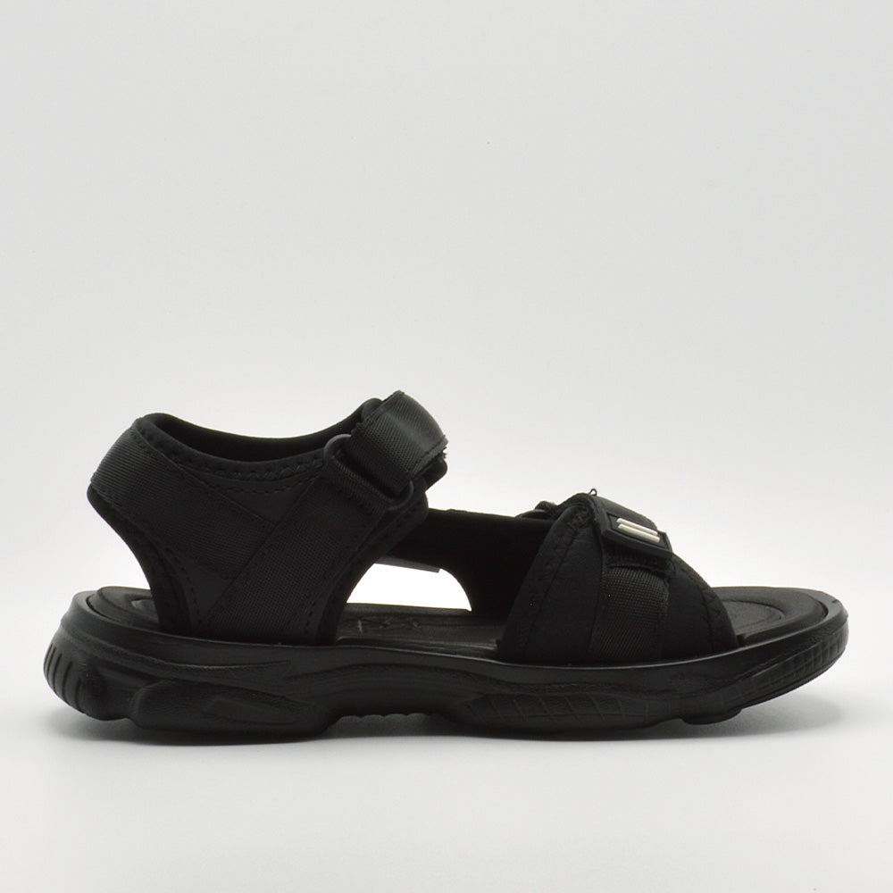 ネブ nev サンダル キッズ nev-389 ネブ スポーツサンダル (ブラック) ブラック
