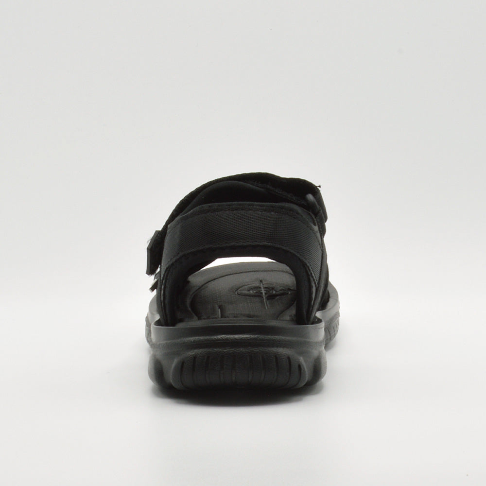 ネブ nev サンダル キッズ nev-389 ネブ スポーツサンダル (ブラック) ブラック