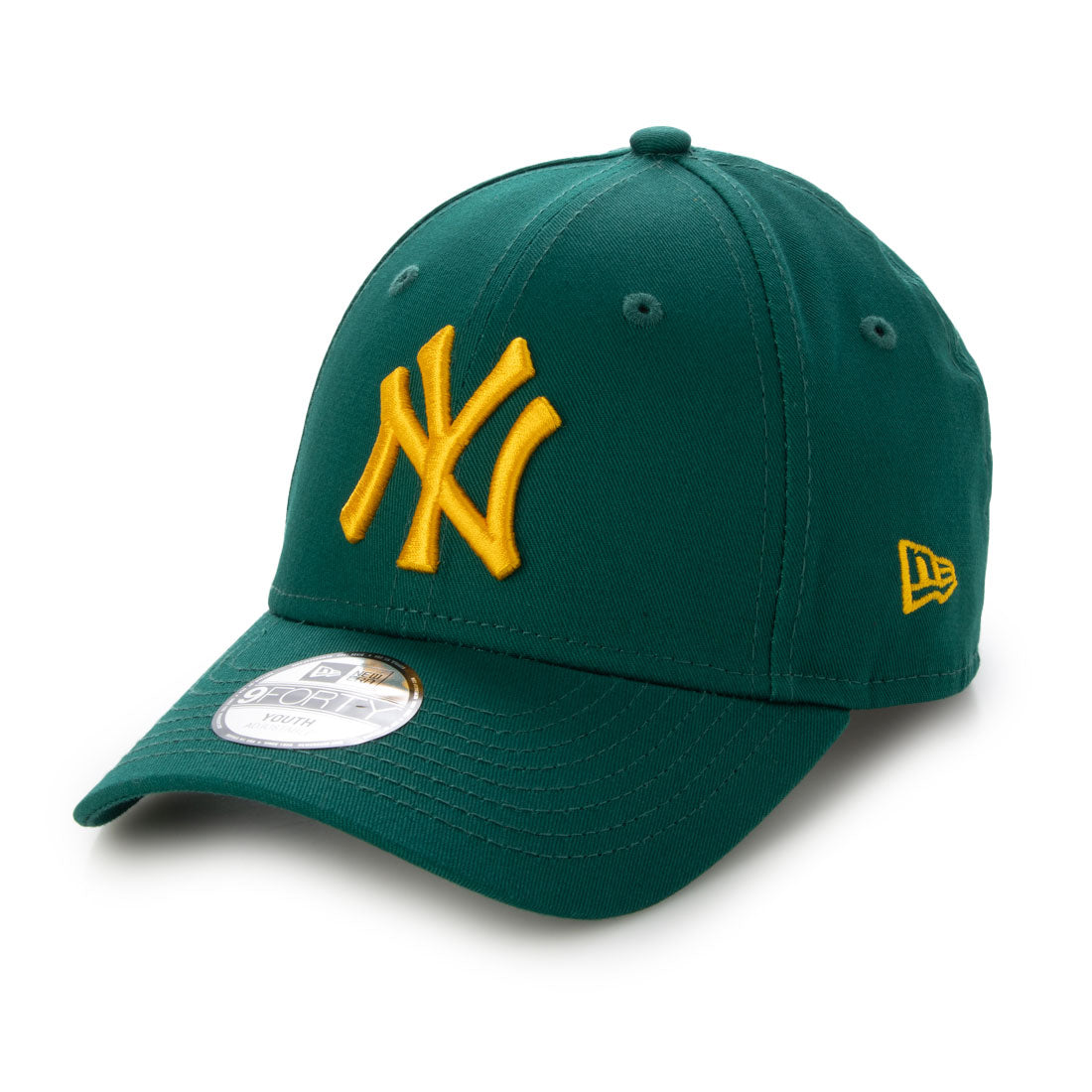 ニューエラ NEW ERA MLB LEAGUE ESSENTIAL 9FORTY CAP 帽子 (ヤンキースグリーン×イエロー) ヤンキースグリーン×イエロー
