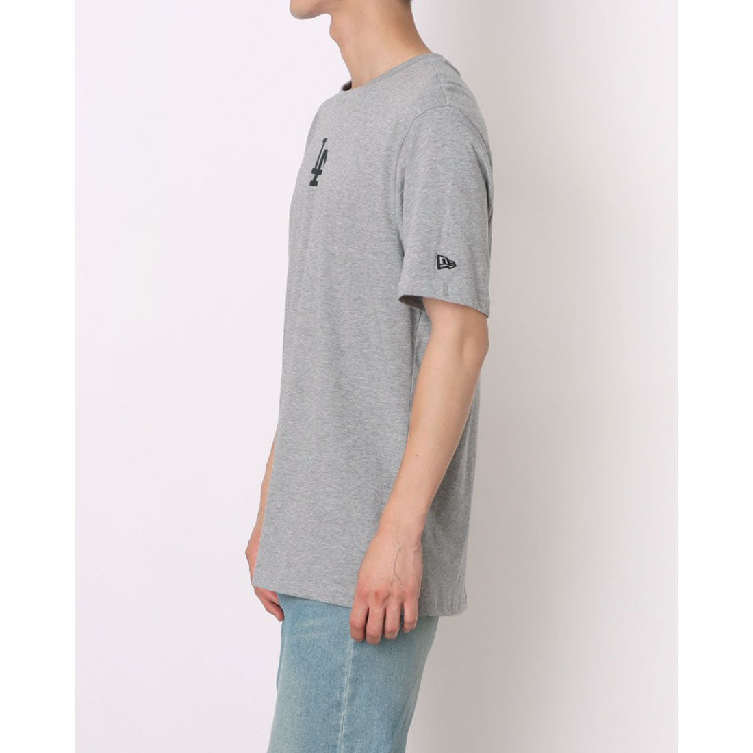 ニューエラ NEW ERA NEW ERA ニューエラ メンズ ロゴ Tシャツ MLB CF LOGO REG TEE (LAグレー) LAグレー