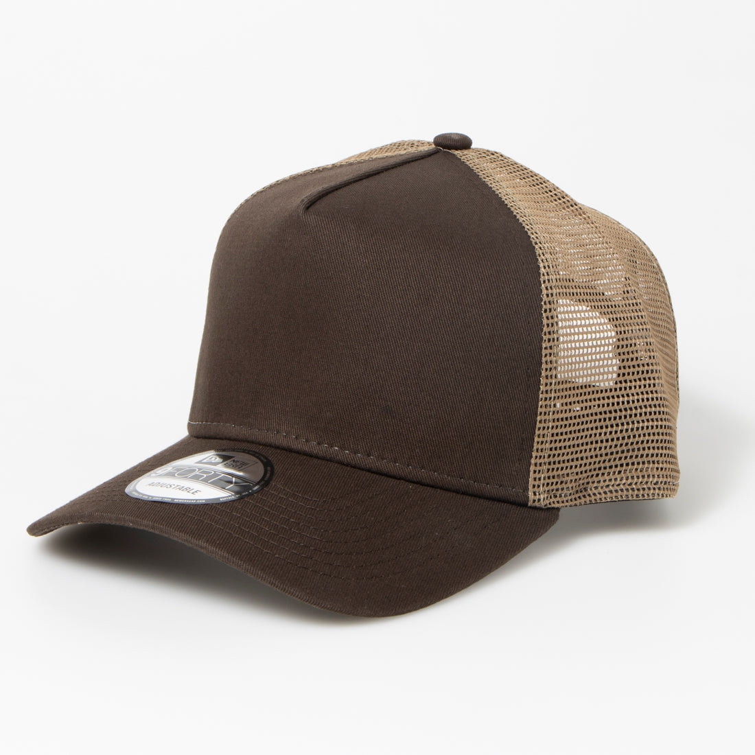 ニューエラ NEW ERA ニューエラ NEW ERA ニューエラ NEWERA キャップ 帽子 9FORTY 無地 メッシュ 940 ワンサイズ トラッカー スナップバック 野球 NEWERA 9FORTY (CHOCOLATExKHAKI) CHOCOLATExKHAKI