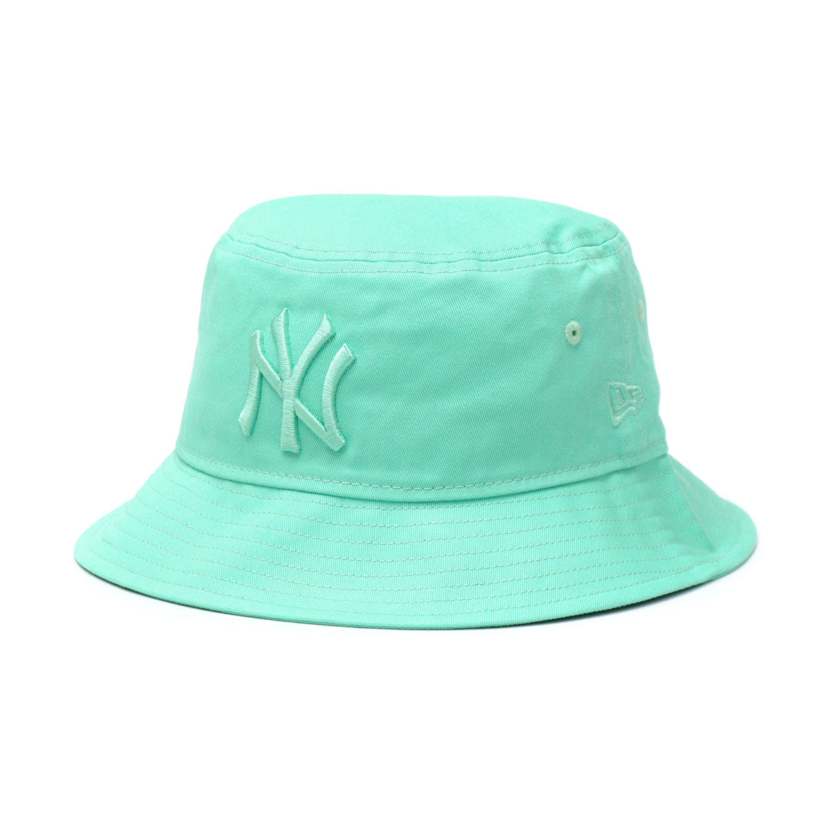 ニューエラ NEW ERA 正規取扱店 バケットハット メンズ レディース 帽子 バケハ コットン おしゃれ 野球 メジャーリーグ ロゴ 刺繍 無地 オールシーズン MLB Tonal Bucket Hat バケット01 (ヤンキースブルーティント) ヤンキースブルーティント