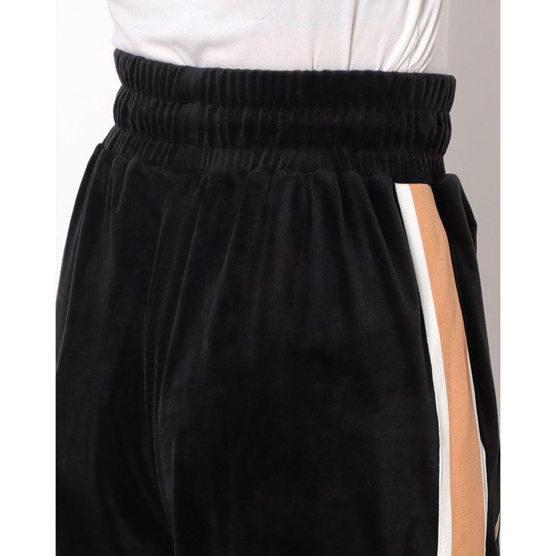 ニューエラ NEW ERA NEW ERA ニューエラ レディース ベロア トラック ロングパンツ MLB VELOUR TRCK PANT (NY ブラック) NY ブラック