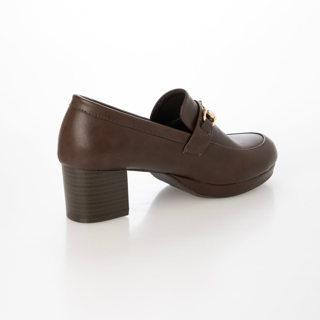 ニューヨークスターズ ボブソン NEW YORK STARS BOBSON パンプス レディース NYBビット 8522 NEW YORK STARS BOBSON ローファー 厚底 滑りにくい (ブラウン) ブラウン