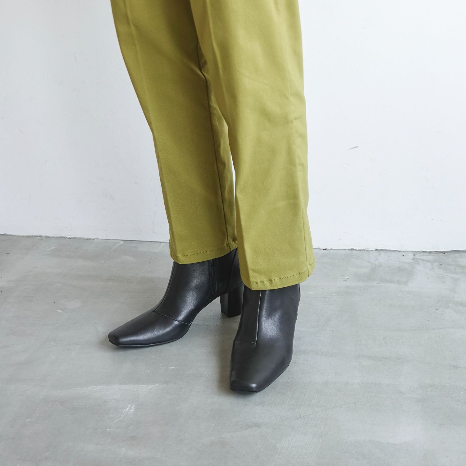 ノイエ ディフュージョン neue diffusion ショートブーツ/ND22644 (ブラック) ブラック