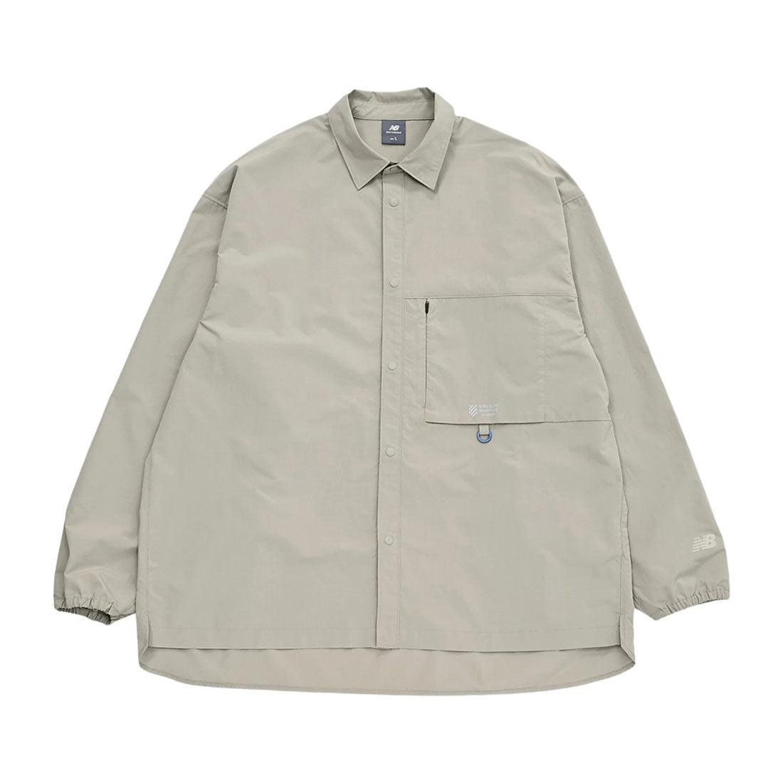 ニューバランス New Balance New Balance Oversized Long Sleeve Shirts(ニューバランス オーバーサイズ ロングスリーブ シャツ) (Olivine) Olivine