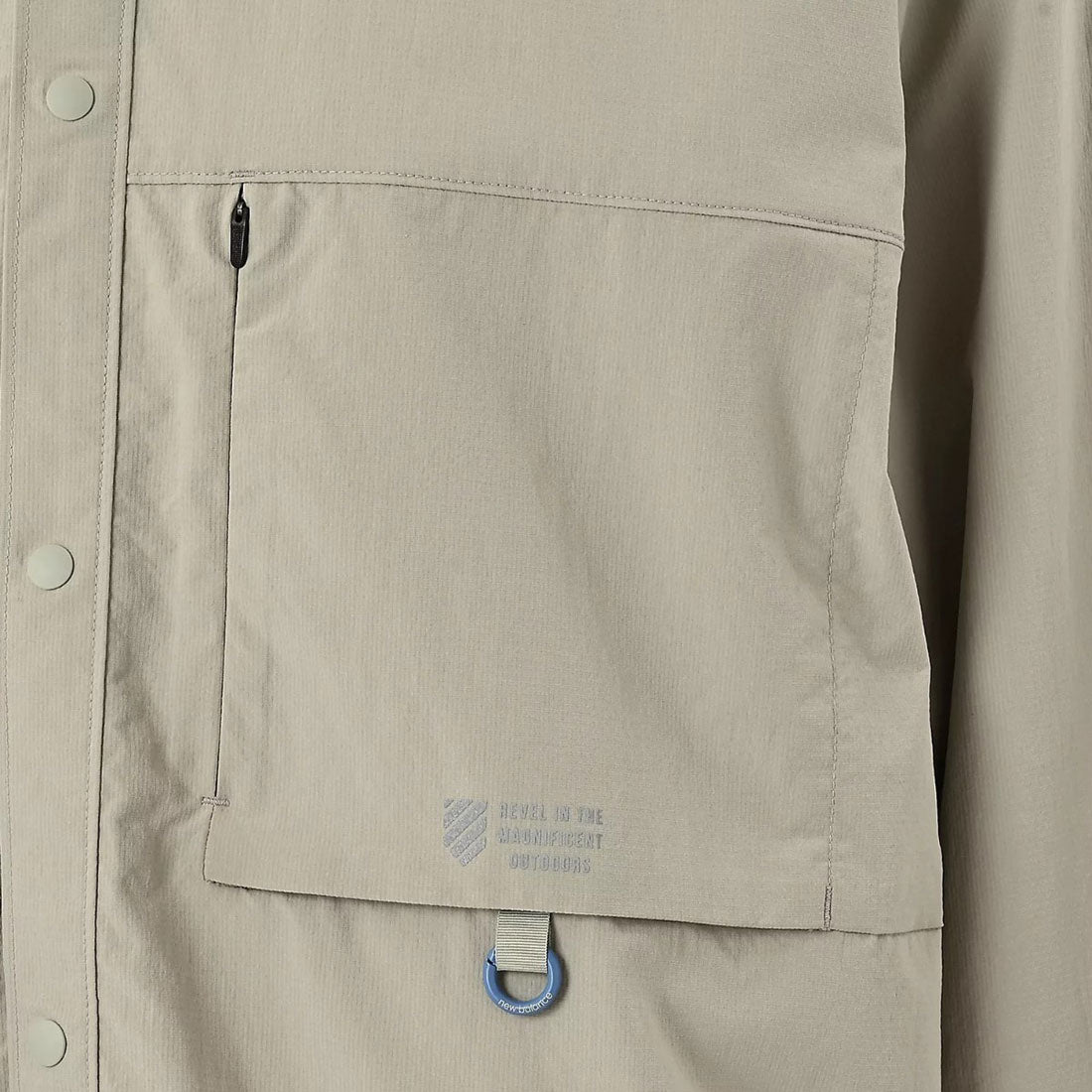 ニューバランス New Balance New Balance Oversized Long Sleeve Shirts(ニューバランス オーバーサイズ ロングスリーブ シャツ) (Olivine) Olivine