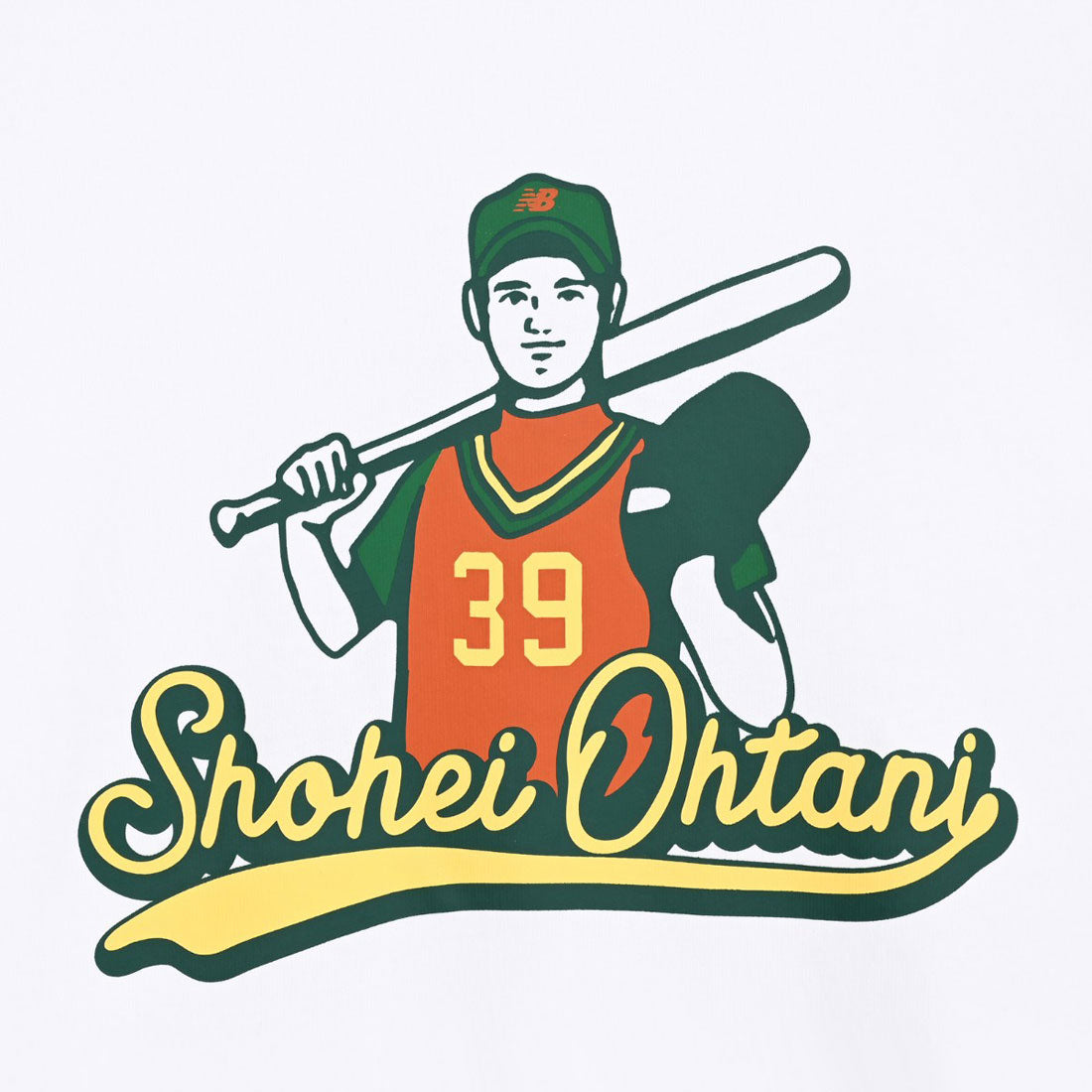 ニューバランス New Balance 大谷翔平 メモリーズ ショートスリーブ Tシャツ ”39” Boy(Shohei Ohtani Memories Short Sleeve T-Shirt “39” Boy) (WHITE) WHITE