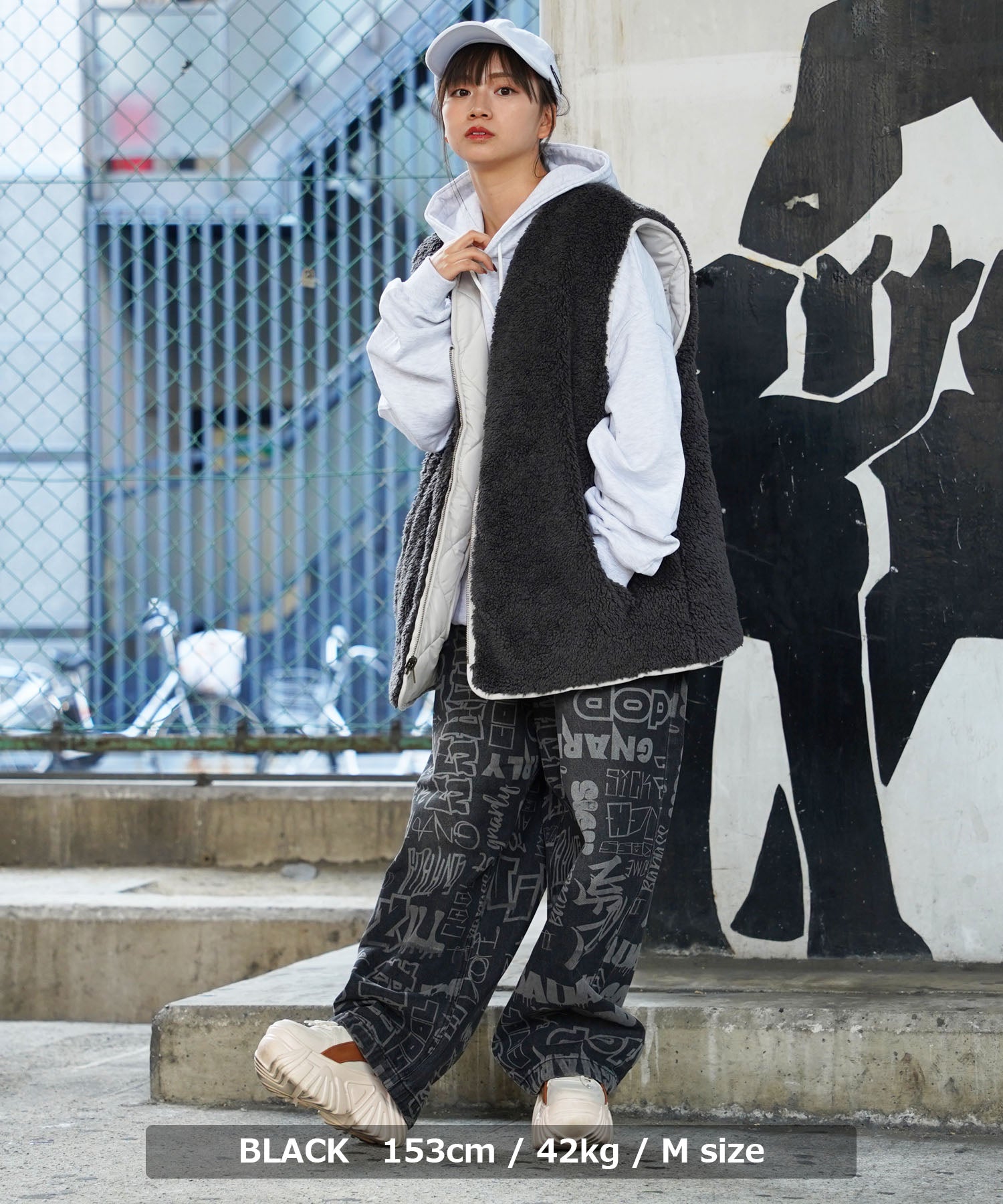 ワンフォークロージング 1111clothing ◆グラフィティアート ワイドデニムパンツ◆ デニム ワイドパンツ メンズ ゆったり デニムパンツ レディース バギーパンツ グラフィティ 文字 総柄 ジーンズ