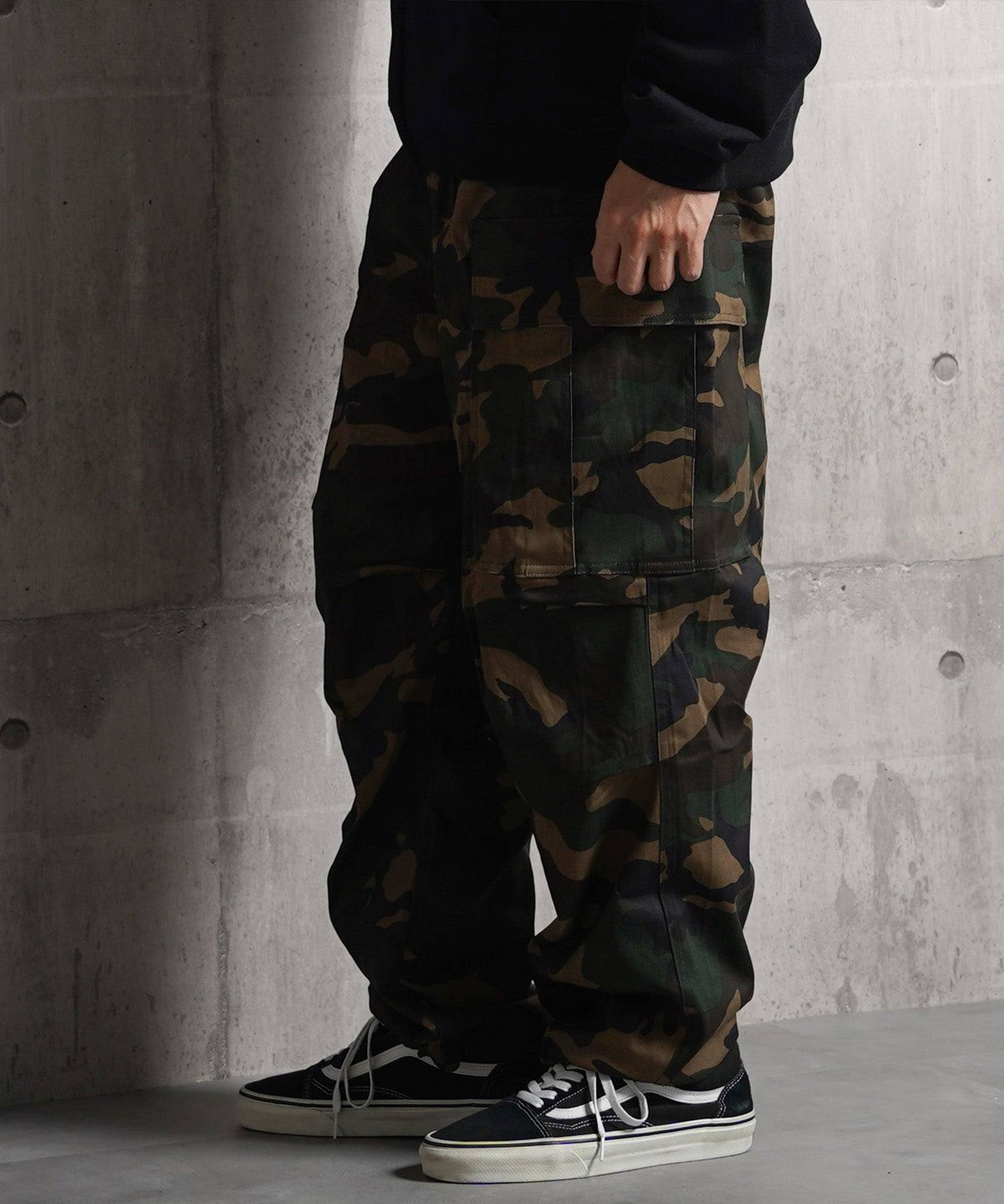 One Fork Closing 1111clothing Cargo Pants Men's Wide Cargo Pants Women's Paisley Pattern Bandana Pattern Pants Bottoms Wide Pants Balloon Pants Tapered Pants