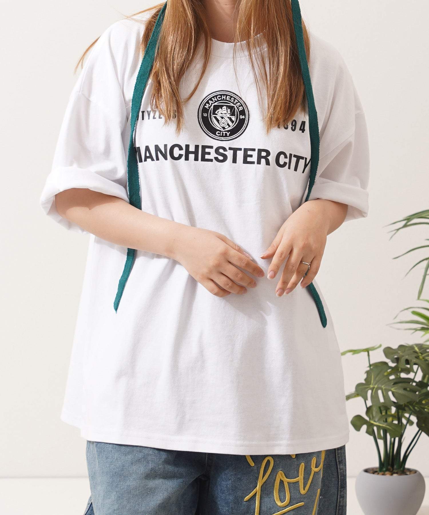 ワンフォークロージング 1111clothing Manchester City S/S Tee (B-WHITE) B-WHITE