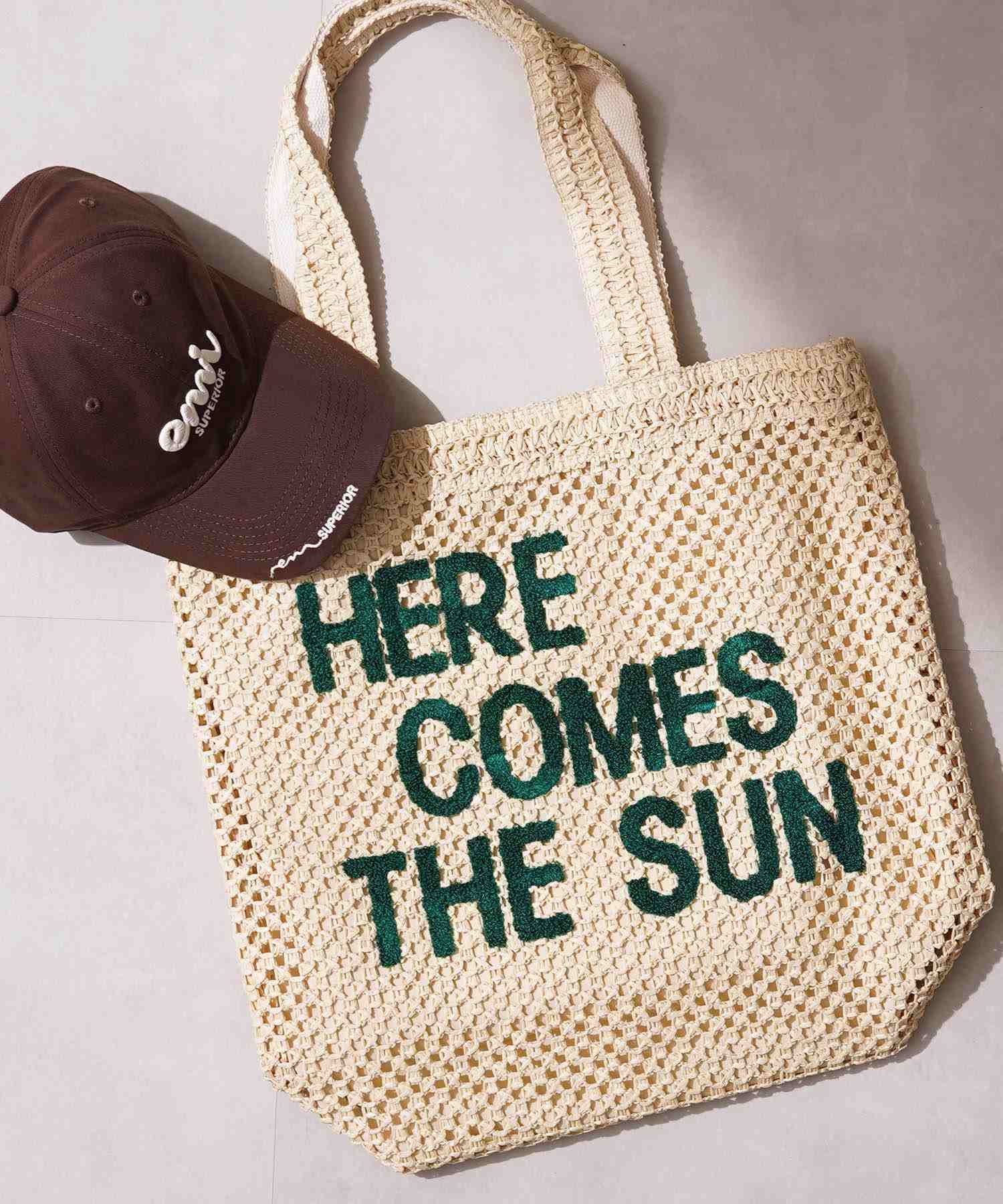 ワンフォークロージング 1111clothing サガラ刺繍 編み込み トートバッグ (NATURAL) NATURAL