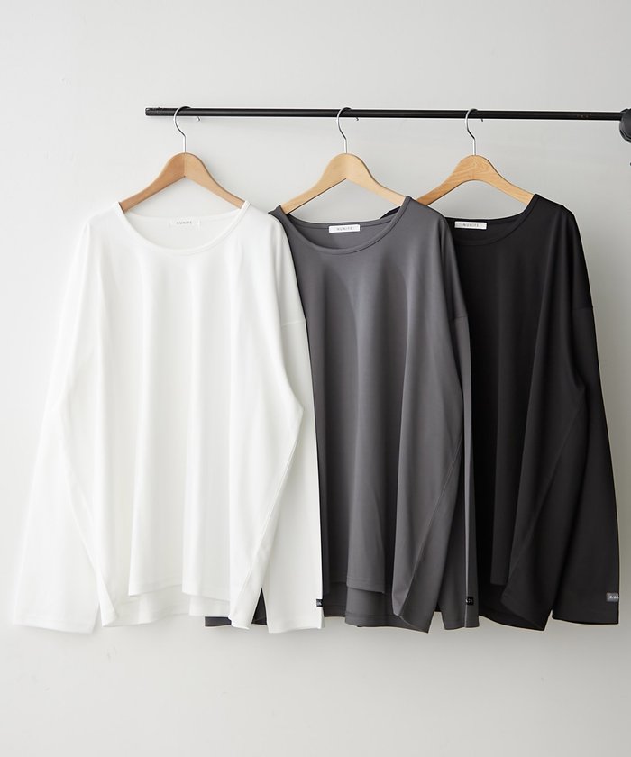 ナイスクラップ NICE CLAUP 【NUNIFE】UネックロンT (OFF) OFF