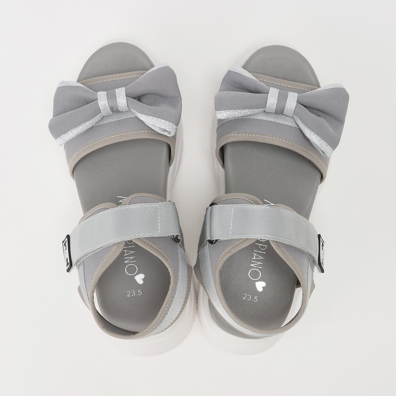 メゾピアノジュニア mezzo piano junior リボンスポサン (黒) 黒