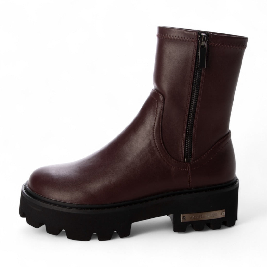 ヌーベル ヴォーグ リラックス Noubel Voug Relax タンクソール やわらかミドルブーツ (ワイン) ワイン