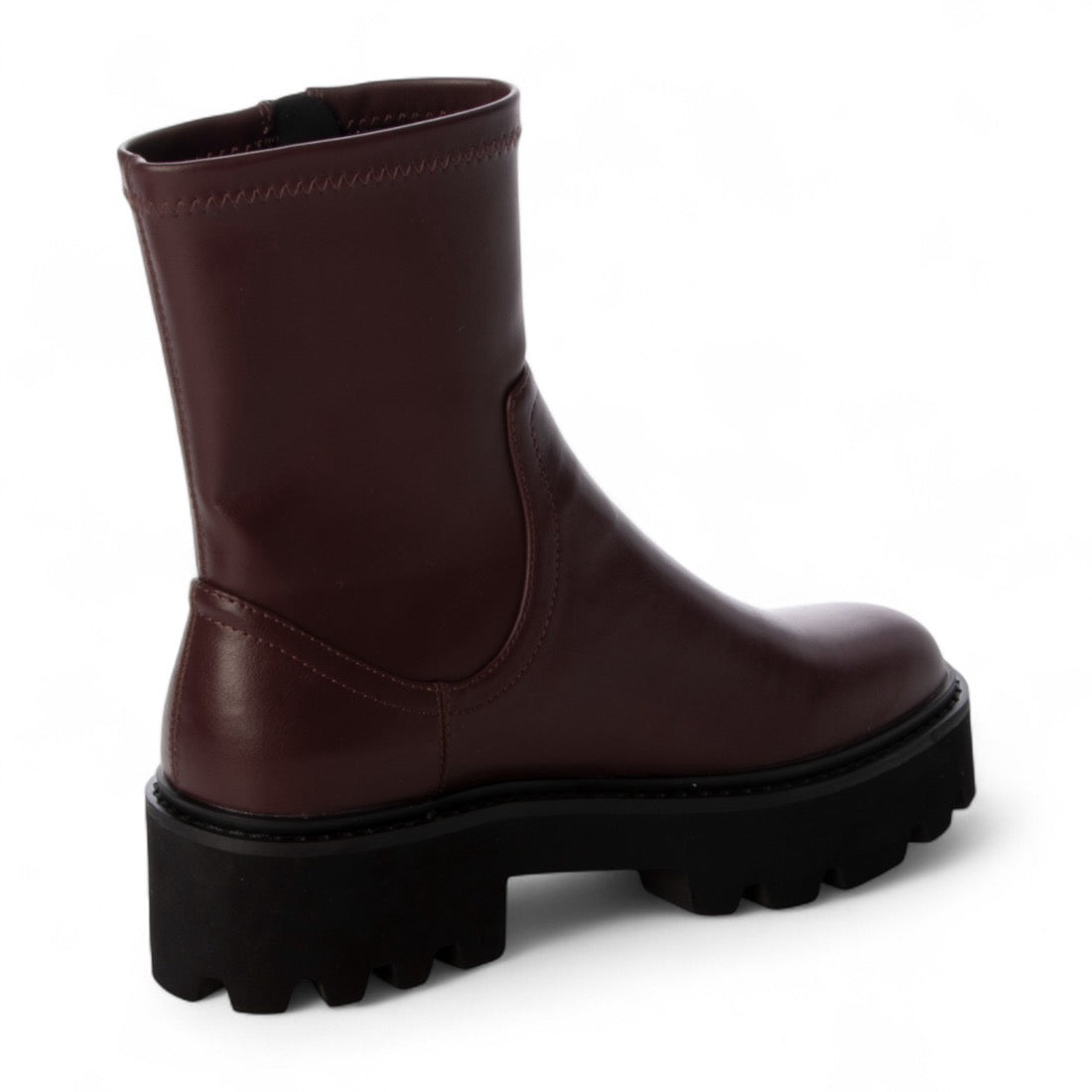 ヌーベル ヴォーグ リラックス Noubel Voug Relax タンクソール やわらかミドルブーツ (ワイン) ワイン