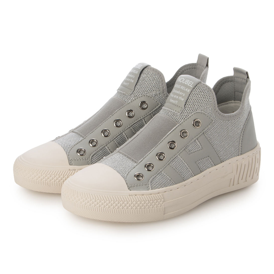 ヌーベル ヴォーグ リラックス Noubel Voug Relax ニットスニーカー (SV) SV