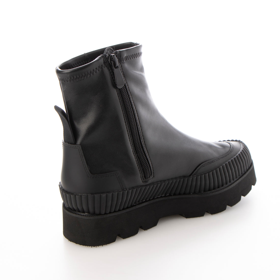 ヌーベル ヴォーグ リラックス Noubel Voug Relax 【サイズ展開:S-3L】 ストレッチ サイドジップ アンクルブーツ m213