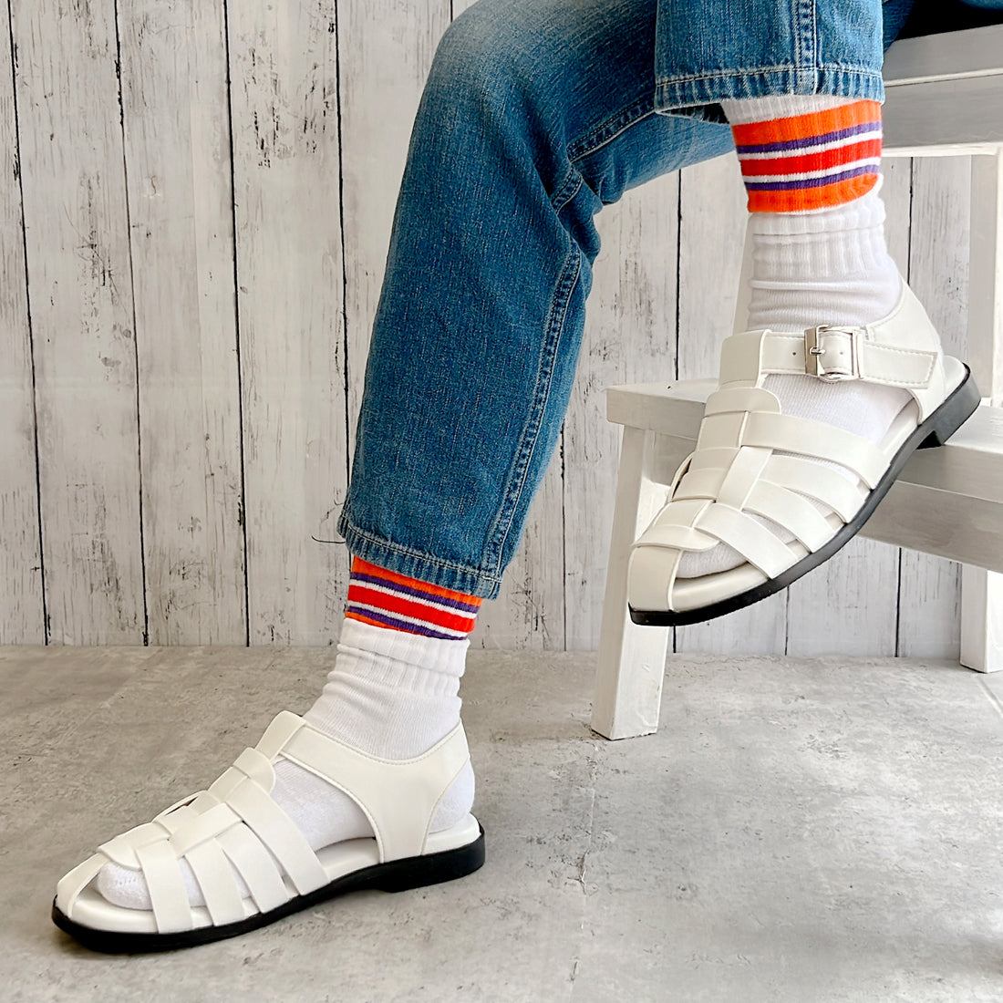 ヌーベル ヴォーグ リラックス Noubel Voug Relax メニーストラップグルカサンダル