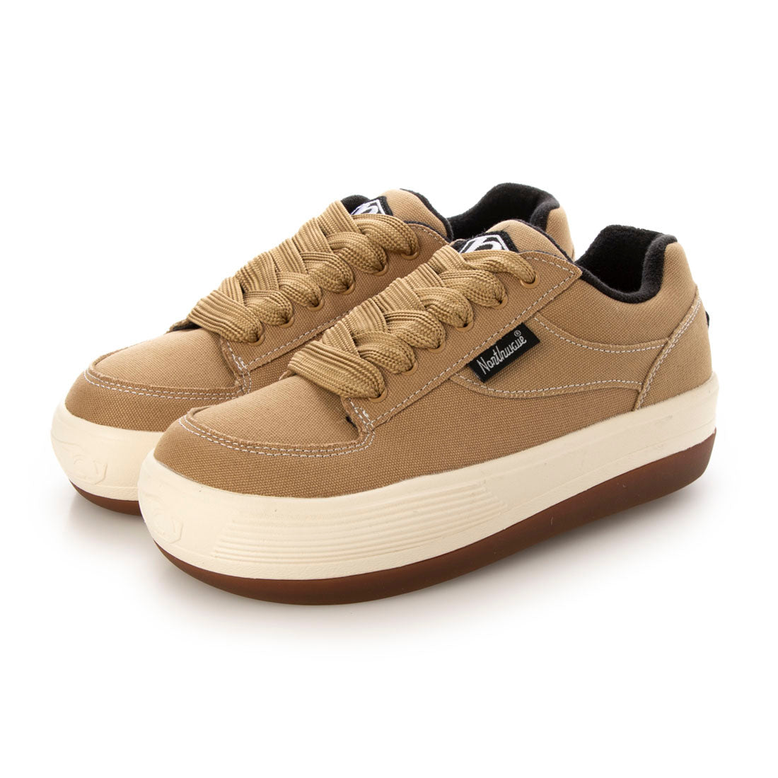 NORTHWAVE NORTHWAVE/NORTHWAVE Men's Women's Sneakers Thick Sole Y2K ESPRESSO CANVAS Espresso NW-004 Beige and others 37/24cm