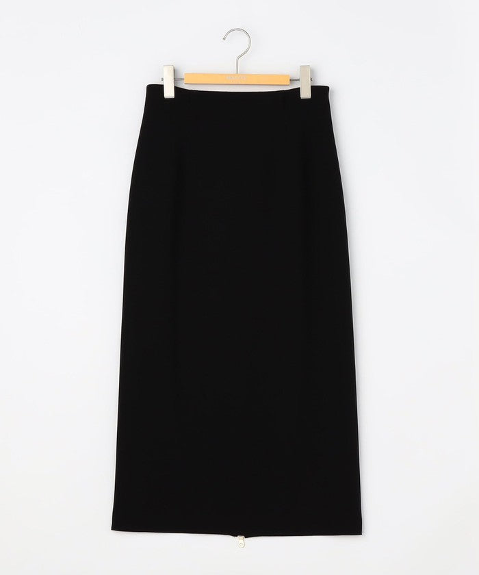 ノーリーズソフィー NOLLEY'S sophi ボンディングジョーゼット両前ロングSK (グレーベージュ) グレーベージュ