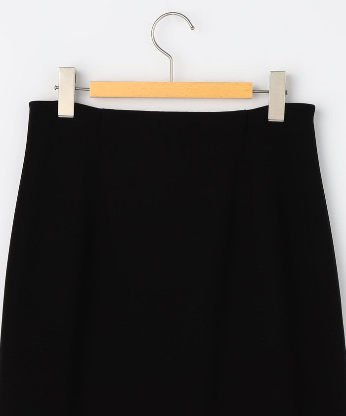 ノーリーズソフィー NOLLEY'S sophi ボンディングジョーゼット両前ロングSK (グレーベージュ) グレーベージュ