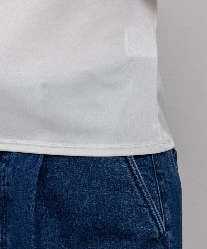 ノーリーズソフィー NOLLEY'S sophi サテンスムースベアトップ (オフホワイト) オフホワイト