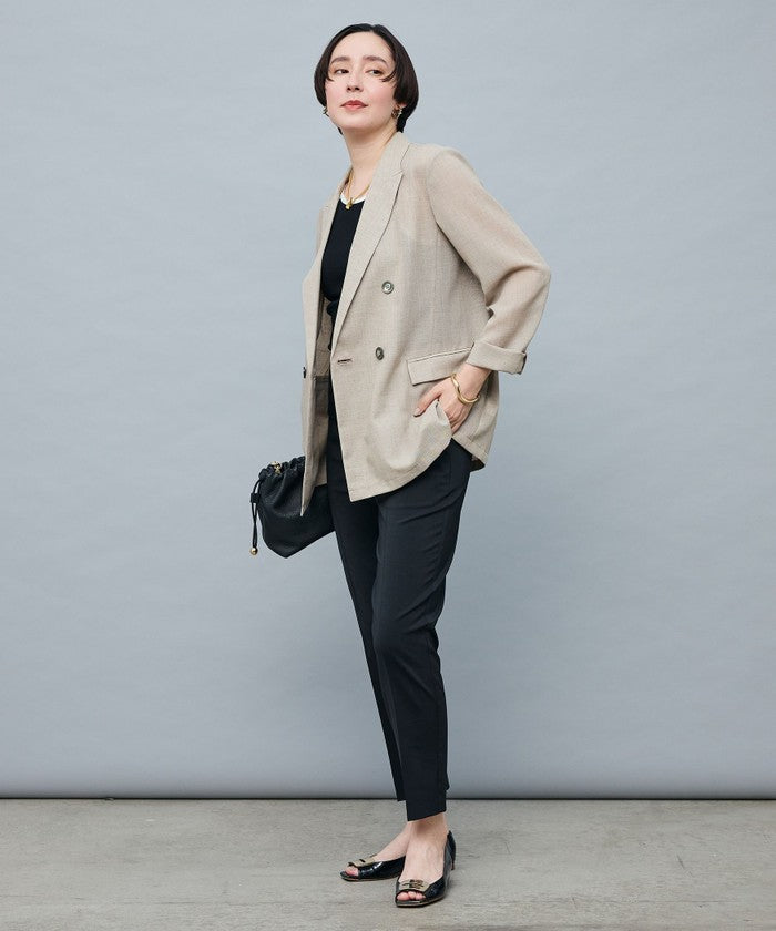 ノーリーズソフィー NOLLEY'S sophi ボイルシアーダブルJK (ダークブラウン) ダークブラウン