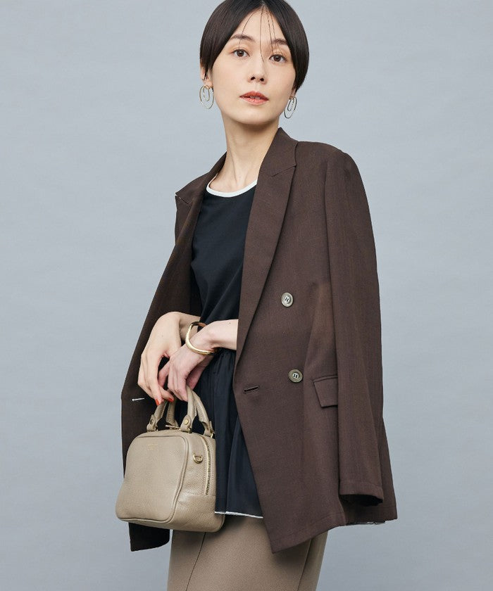 ノーリーズソフィー NOLLEY'S sophi ボイルシアーダブルJK (ダークブラウン) ダークブラウン