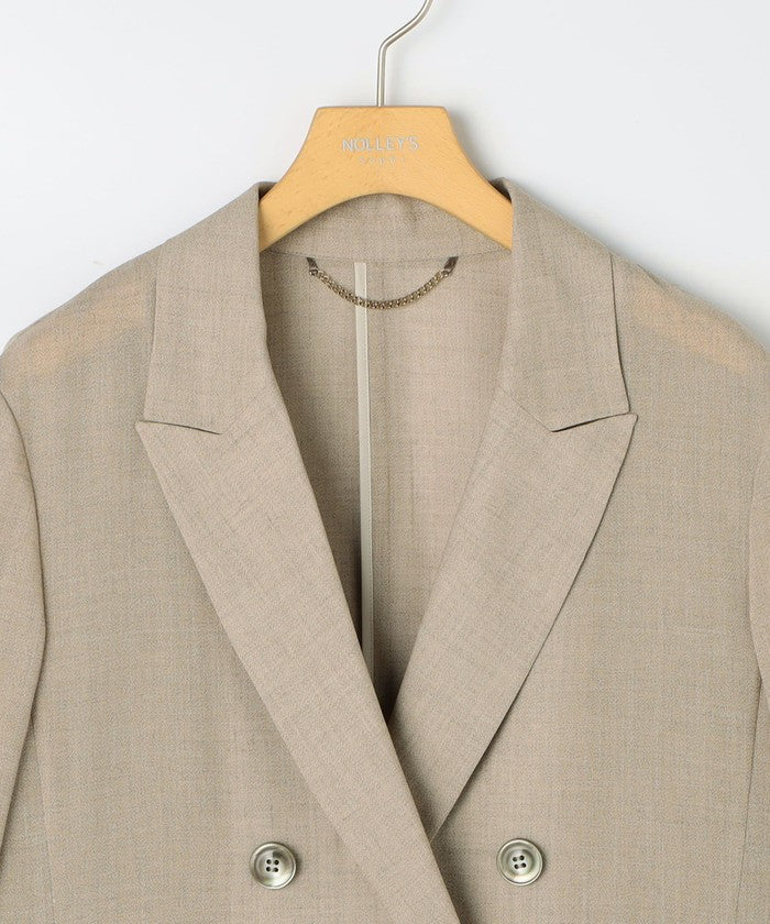 ノーリーズソフィー NOLLEY'S sophi ボイルシアーダブルJK (ダークブラウン) ダークブラウン