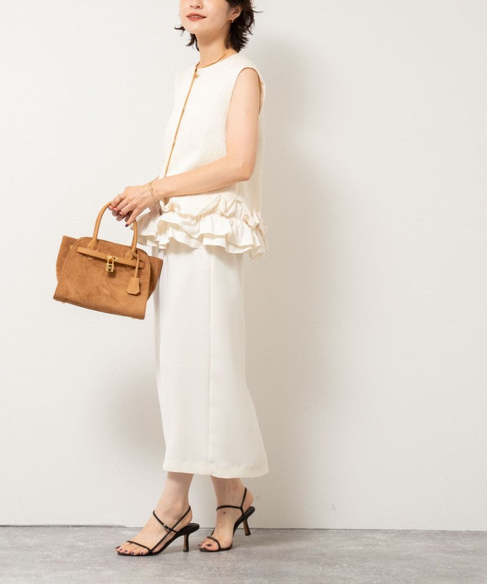 ノーリーズソフィー NOLLEY'S sophi ダブルサテンイージーSK (キナリ) キナリ