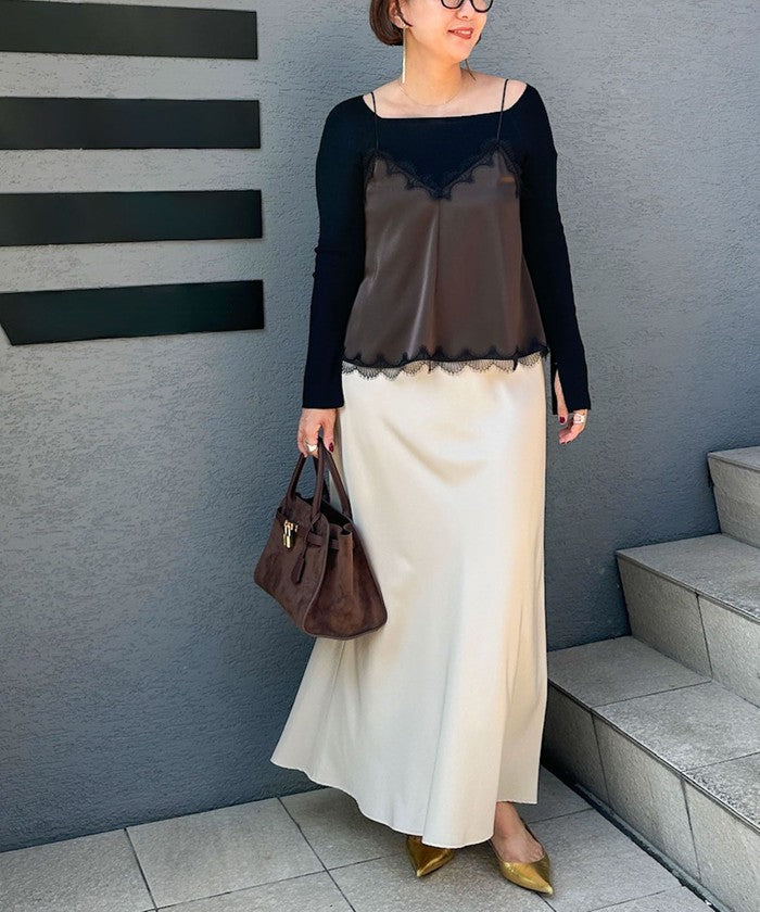 ノーリーズソフィー NOLLEY'S sophi フィブリルサテンナローSK (ベージュ) ベージュ