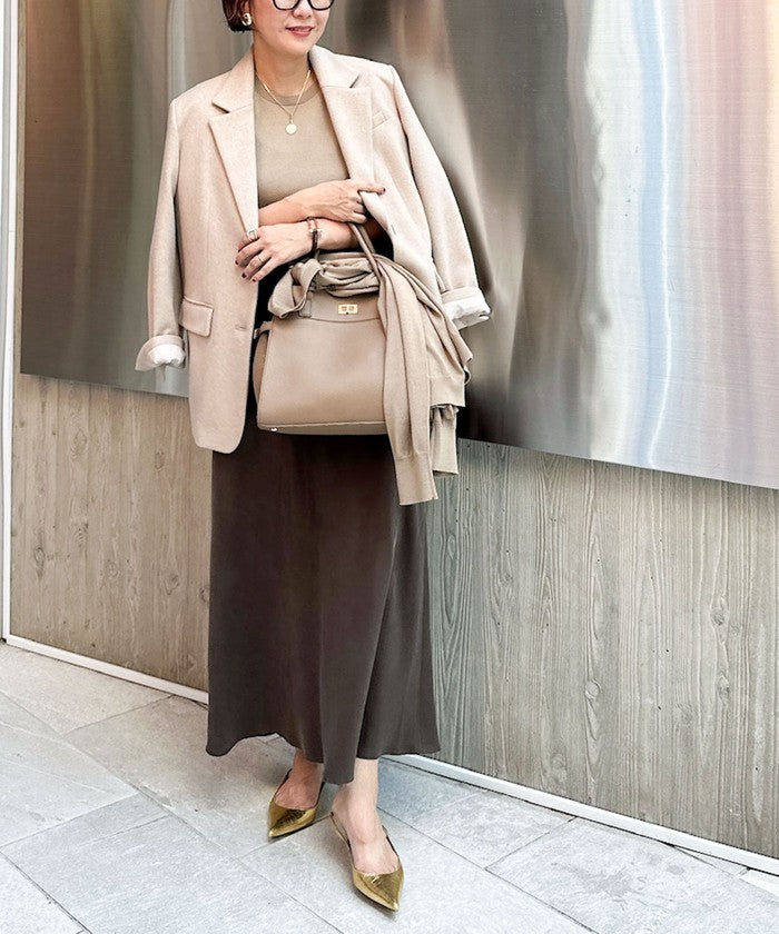 ノーリーズソフィー NOLLEY'S sophi フィブリルサテンナローSK (ベージュ) ベージュ