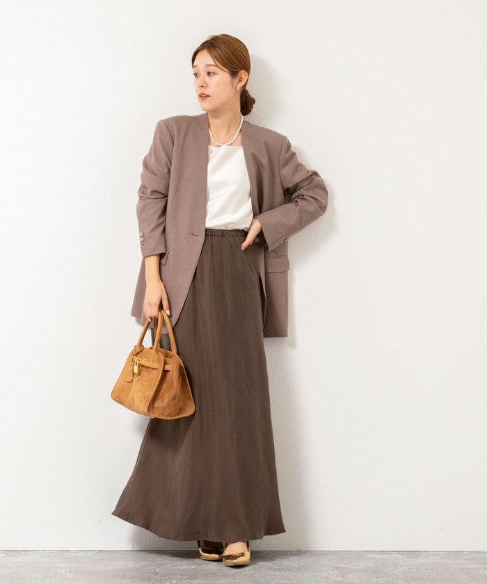 ノーリーズソフィー NOLLEY'S sophi フィブリルサテンナローSK (ベージュ) ベージュ