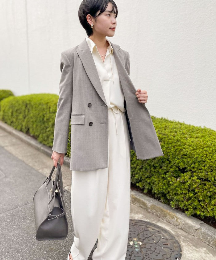 ノーリーズソフィー NOLLEY'S sophi ダブルサテンスキッパーBL (ネイビー) ネイビー