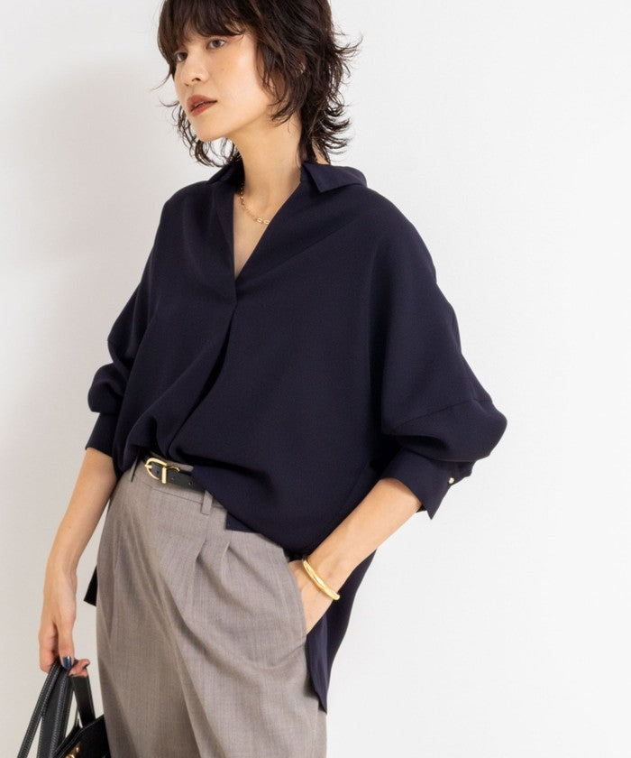 ノーリーズソフィー NOLLEY'S sophi ダブルサテンスキッパーBL (ネイビー) ネイビー