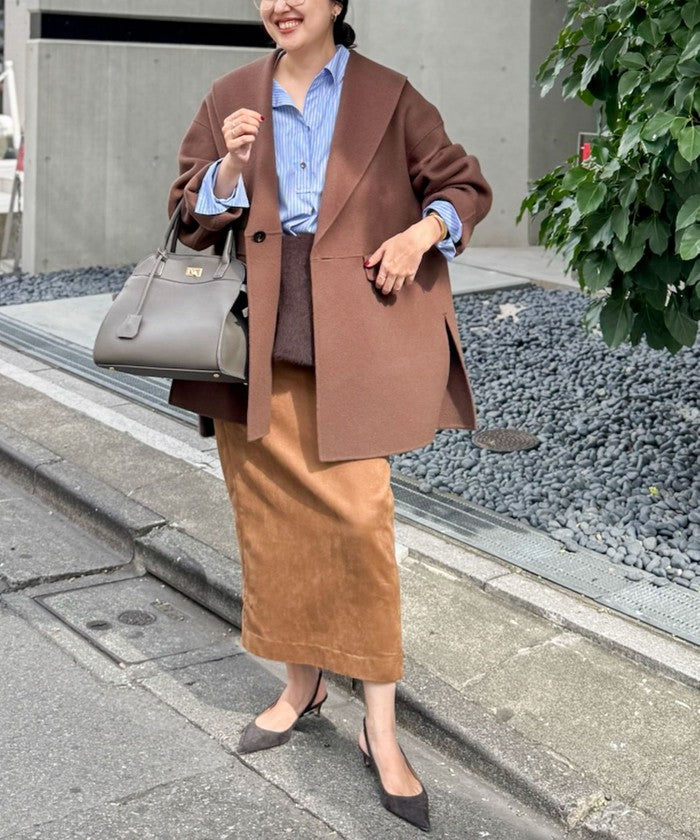 ノーリーズソフィー NOLLEY'S sophi SUPER140リバーショールCT (ベージュ) ベージュ