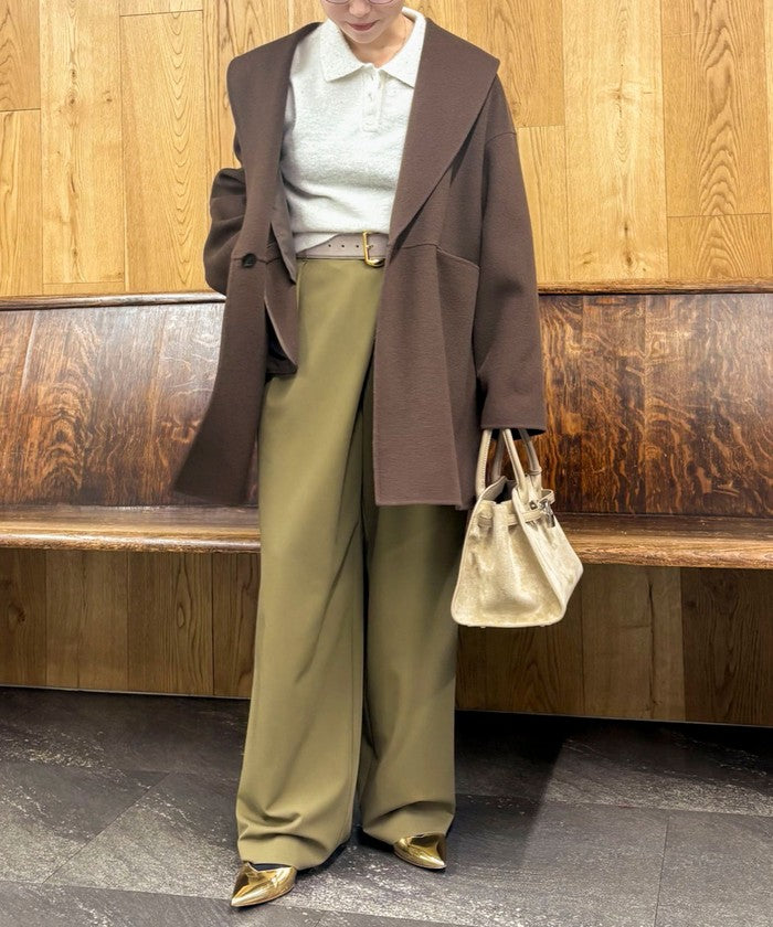 ノーリーズソフィー NOLLEY'S sophi SUPER140リバーショールCT (ベージュ) ベージュ