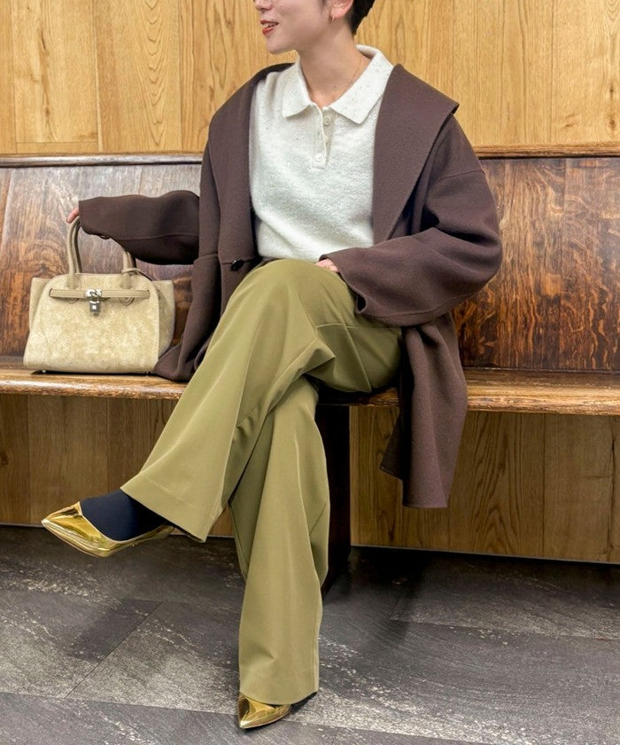 ノーリーズソフィー NOLLEY'S sophi SUPER140リバーショールCT (ベージュ) ベージュ