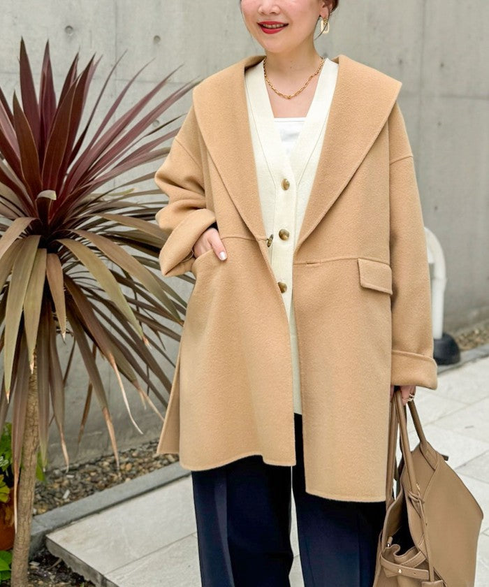 ノーリーズソフィー NOLLEY'S sophi SUPER140リバーショールCT (ベージュ) ベージュ