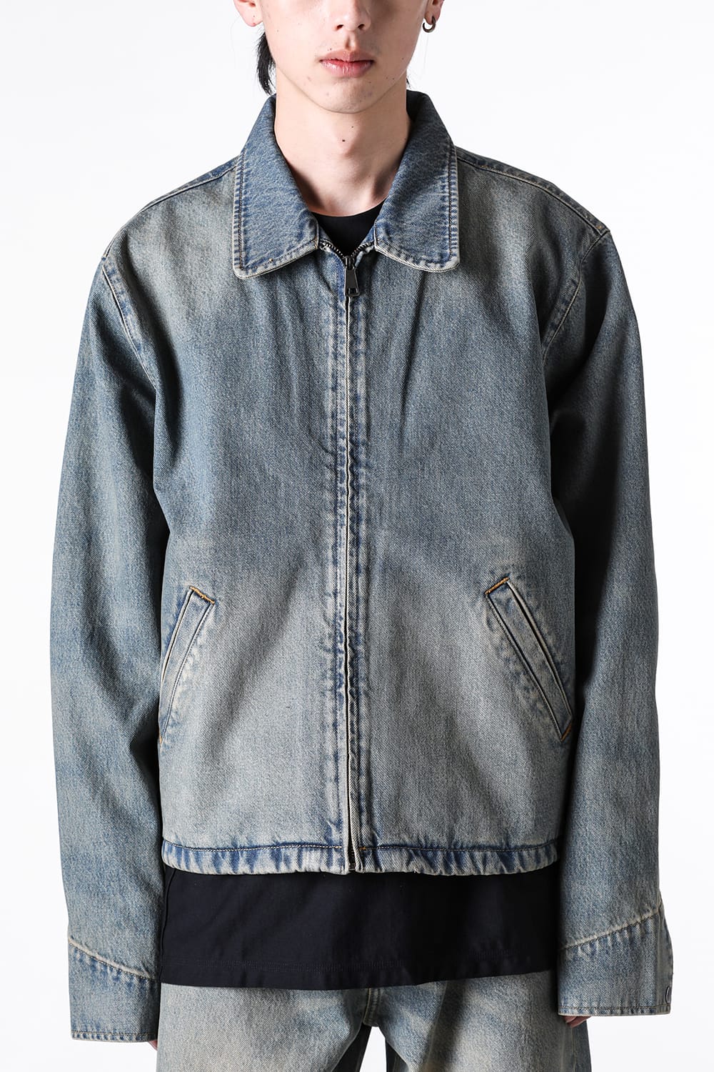ノーメンテナンス NO MAINTENANCE Sand Wash Mechanic Jacket (Sand-Wash) Sand-Wash
