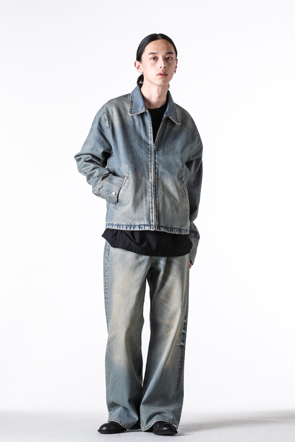 ノーメンテナンス NO MAINTENANCE Sand Wash Mechanic Jacket (Sand-Wash) Sand-Wash