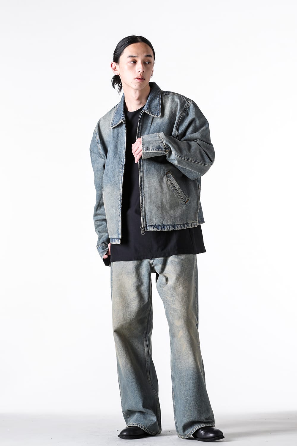 ノーメンテナンス NO MAINTENANCE Sand Wash Mechanic Jacket (Sand-Wash) Sand-Wash