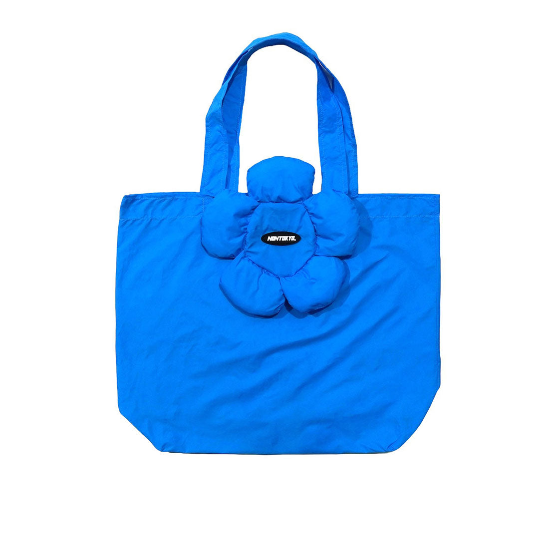 ノントーキョー NON TOKYO フラワーエコBAG(FLOWER ECO BAG) (BLUE) BLUE