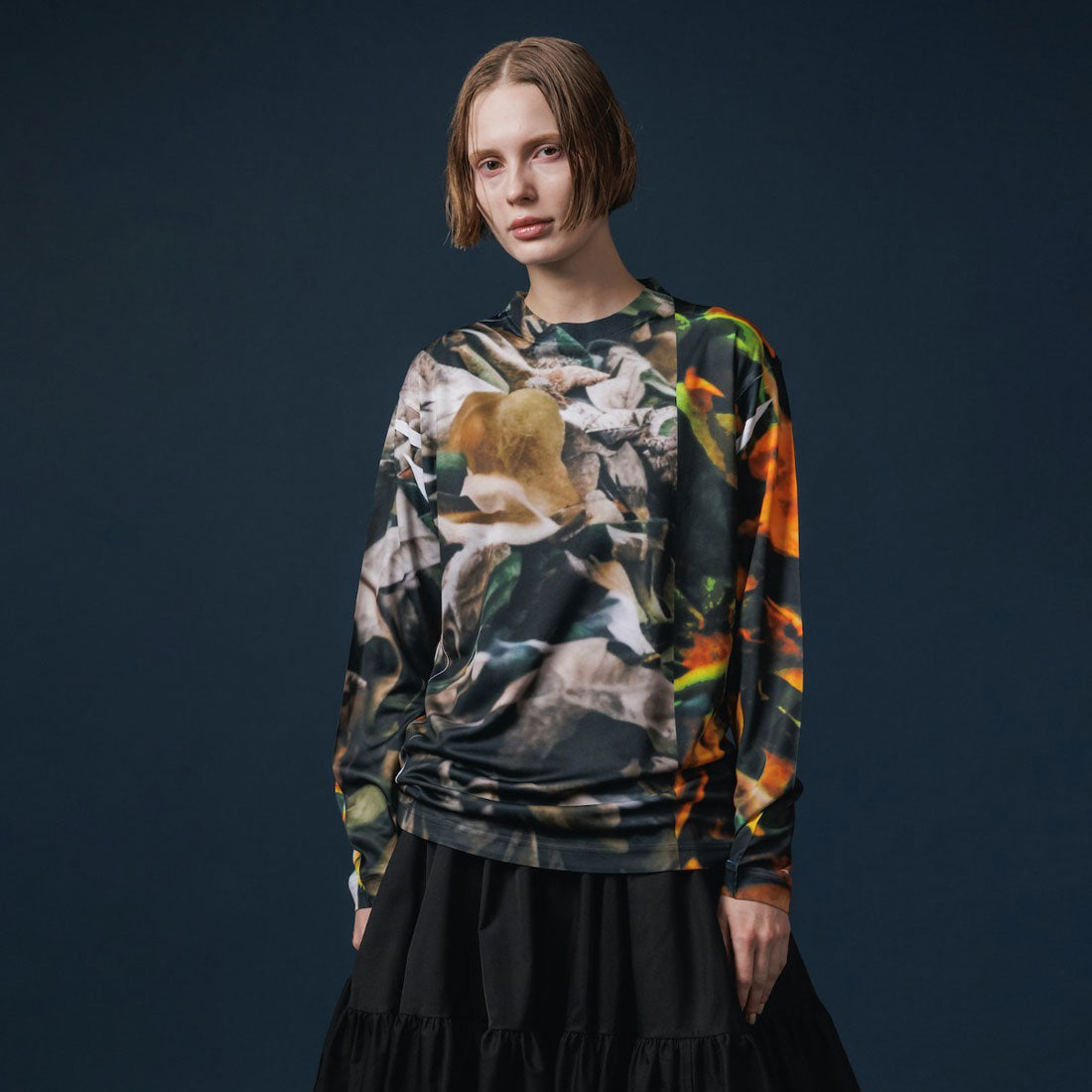Non Tokyo Direct Print Long Sleeve T-Shirt